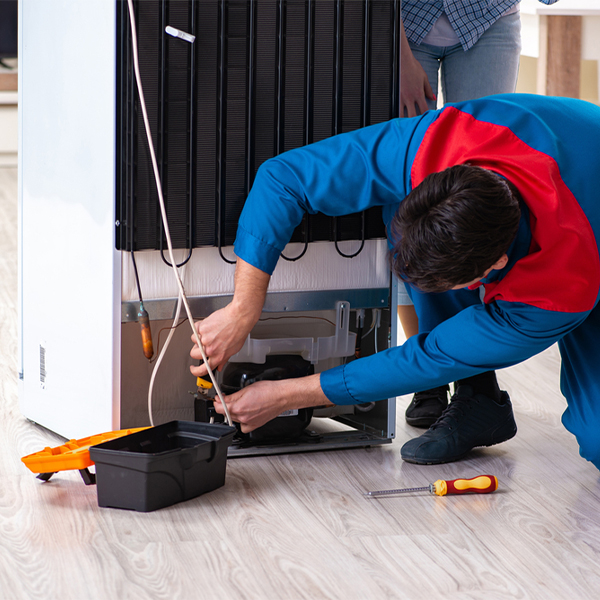 how much do you charge for refrigerator repair services in Hatfield Arkansas